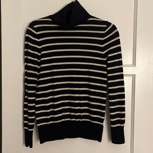 J. Crew stripe turtleneck